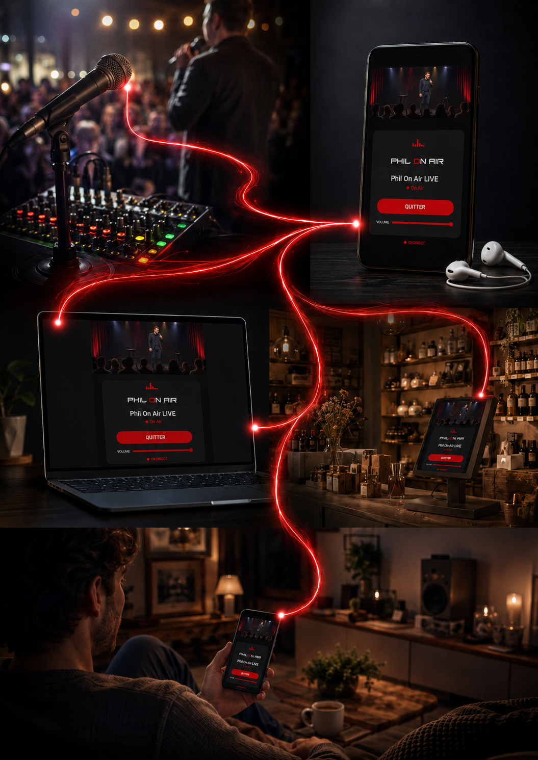 Solution Live - Streaming audio
