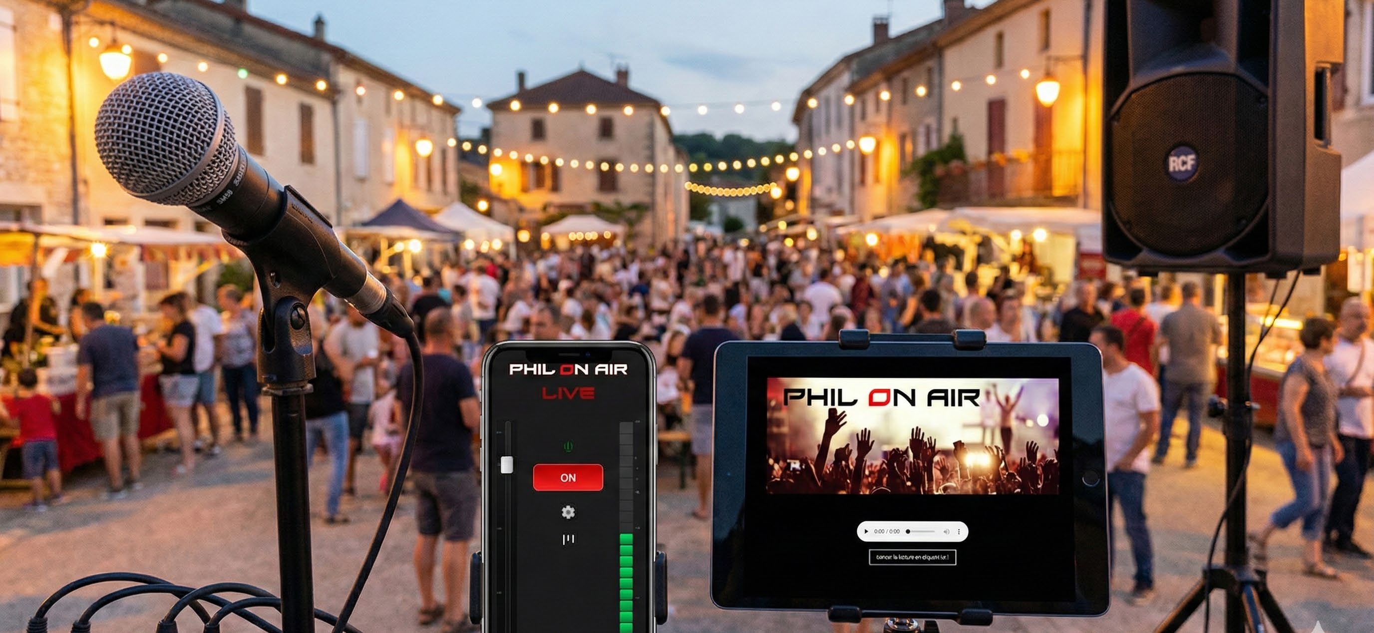 Live event - Les applications Micro et Player Phil On Air